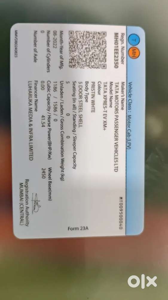 Tata Tiago Ev Xz Plus Automatic