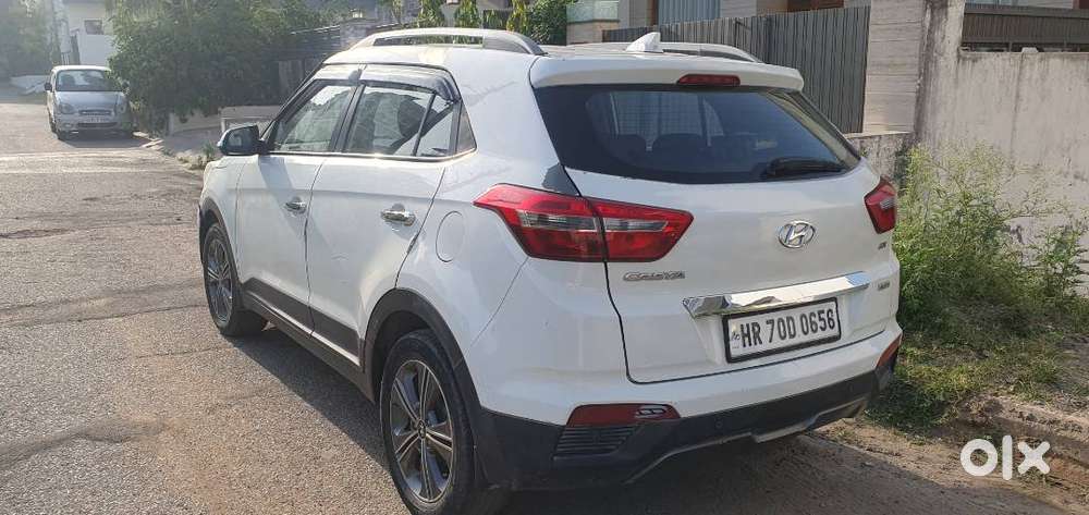 Petrol Automatic Creta White Color With Vip Number For Urgent Sale