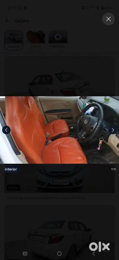 Honda Amaze 1.2 Petrol 2017 Best Condition Well Maintain