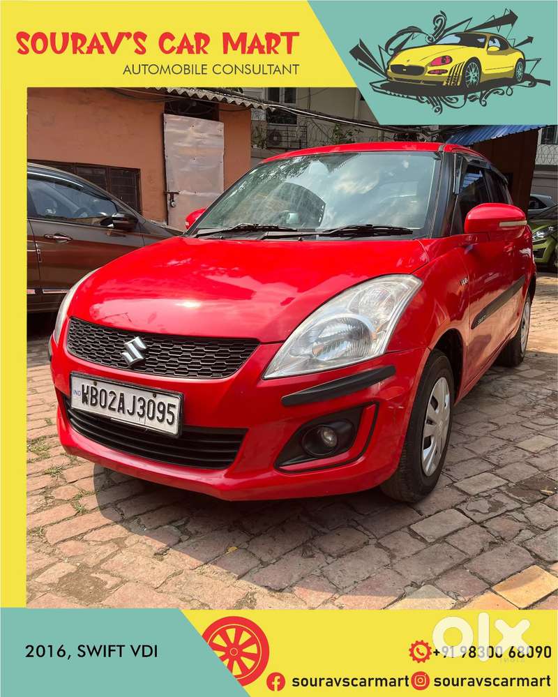 Maruti Suzuki Swift Vdi Bs Iv, 2016, Diesel