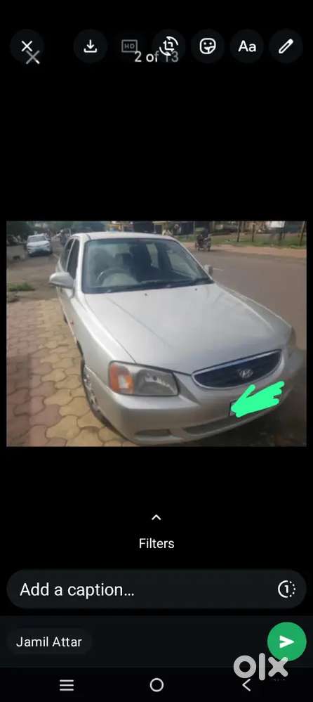 Hyundai Accent 2009 Cng & Petro 120.000 Km Driven Full Condition