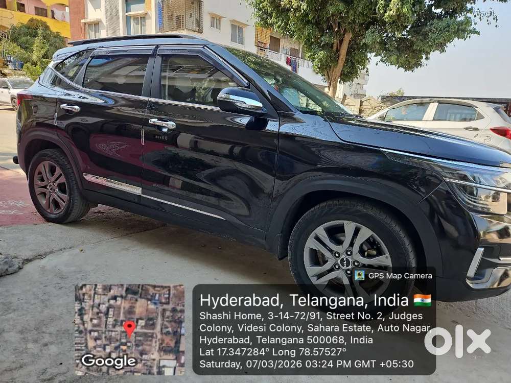 Selling My Kia Seltos Htx , Black Colour