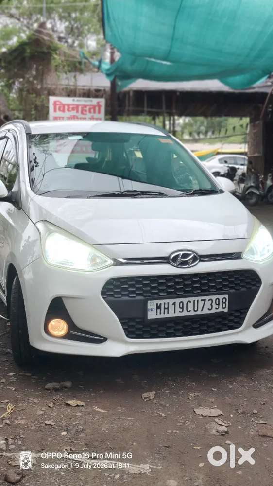 Hyundai Grand I10 2018,4 Bridgestone Tires, 1year Full Insurance Zero