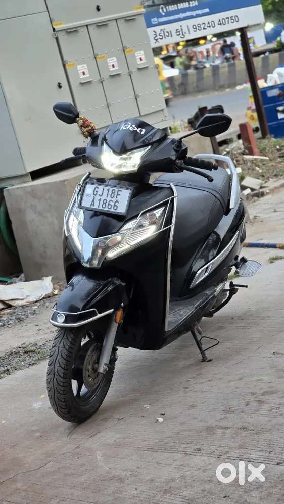 Honda 125 Activa Scooty Black Colour Scooter Activa 125 Bs6 Best