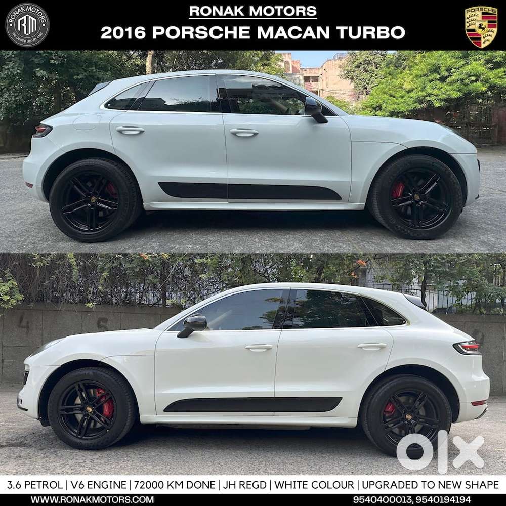 Porsche Macan Turbo, 2016, Petrol