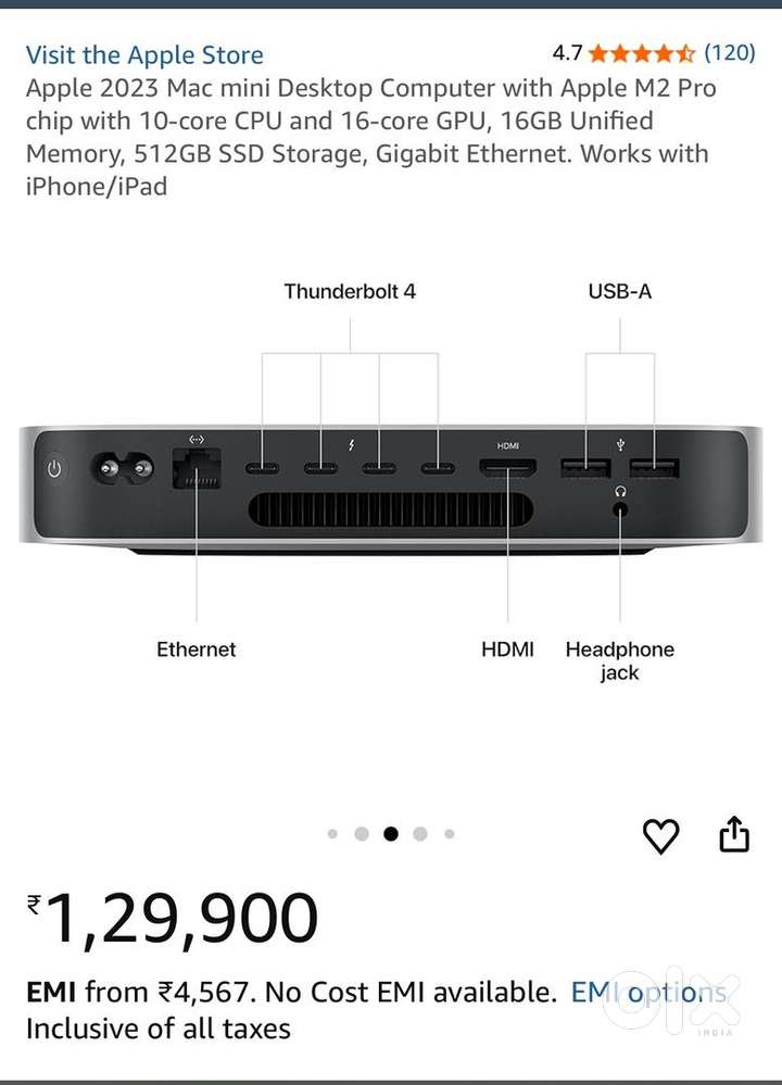 Mac Mini M2 Pro 16GB 512 GB - Games & Entertainment in undefined