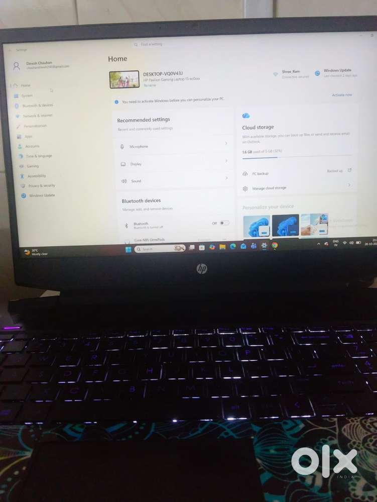 HP PAVILION LEPTOP