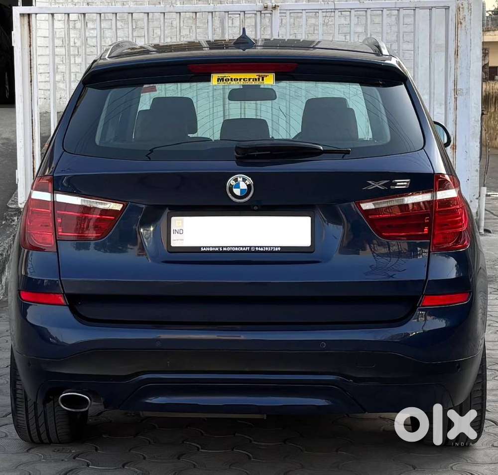 Bmw X3 2017 Xdrive 20d 98000 Kms Chandigarh Registration.