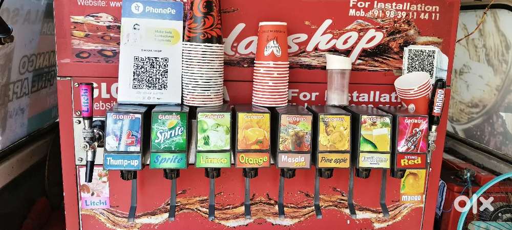 Soda Machine Full Set-up