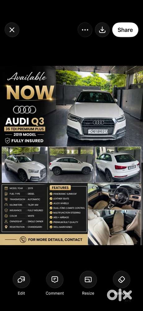 Audi Q3 Diesel 2019 Variant