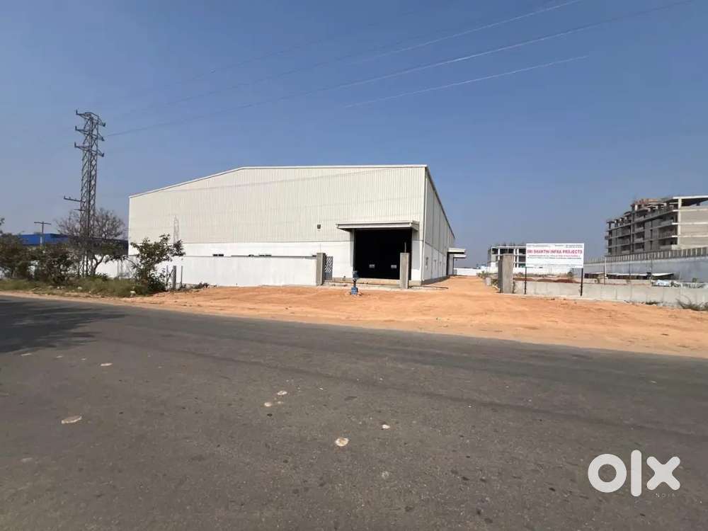25000sft industrial shed/ warehouse for rent in chandanavelly shabad