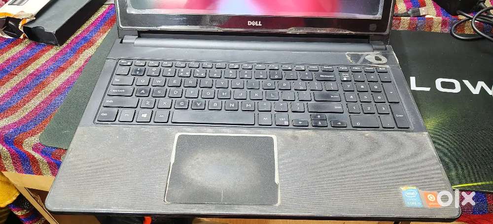 Dell laptop is in good Condition with 1TB Storage With 4GB RAM
