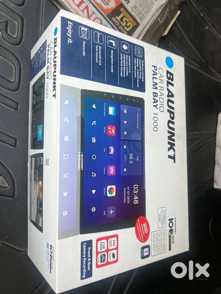 Brand new 10 inch blaupaunkt palm bay car audio infortainment system