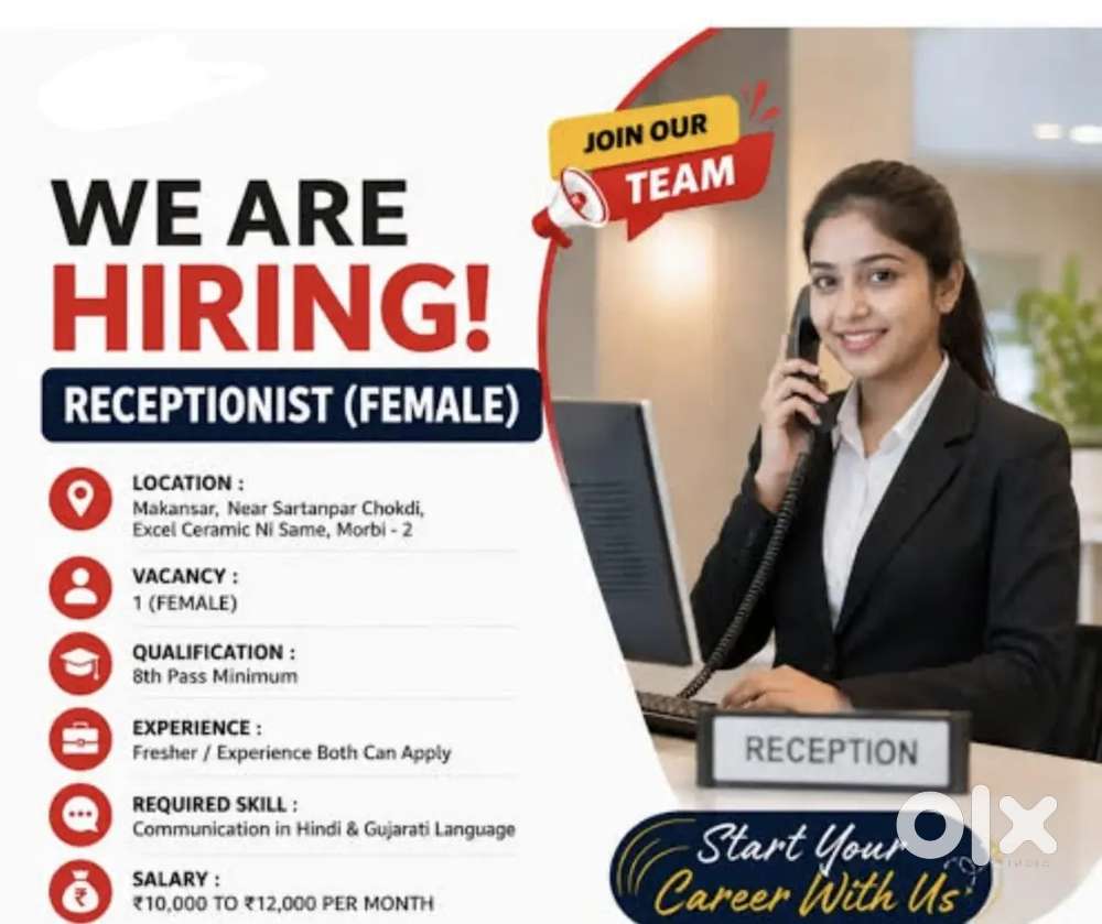 Receptionist female