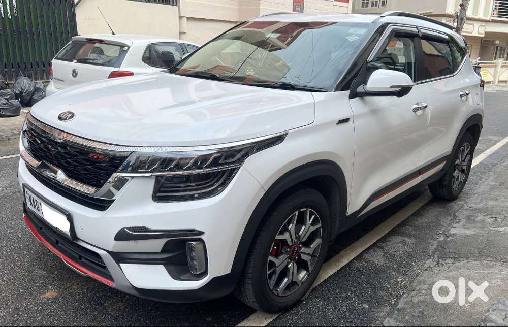 Kia Seltos Gtx Plus Diesel At Glacier White