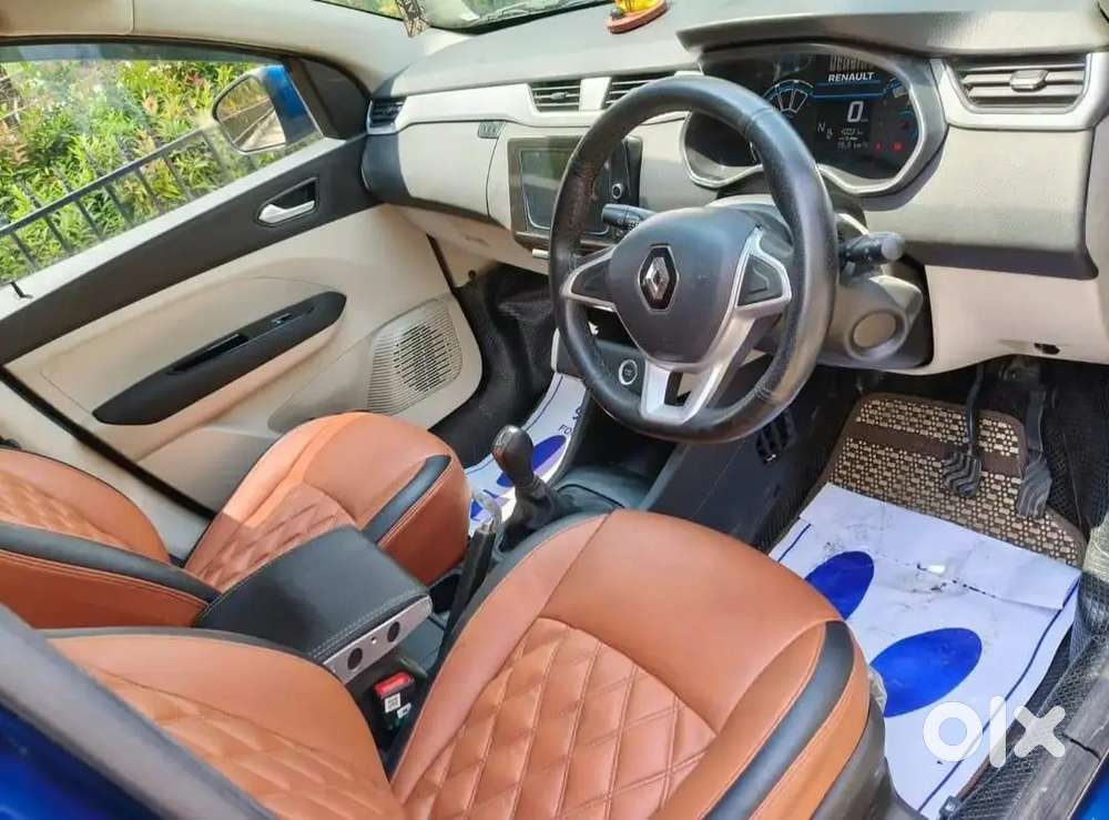 Stylish Blue Renault Triber