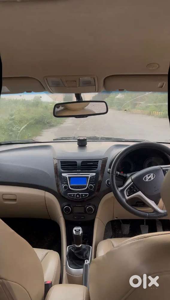 Hyundai Verna 2014 Push Button Start Cng & Hybrids Well Maintained