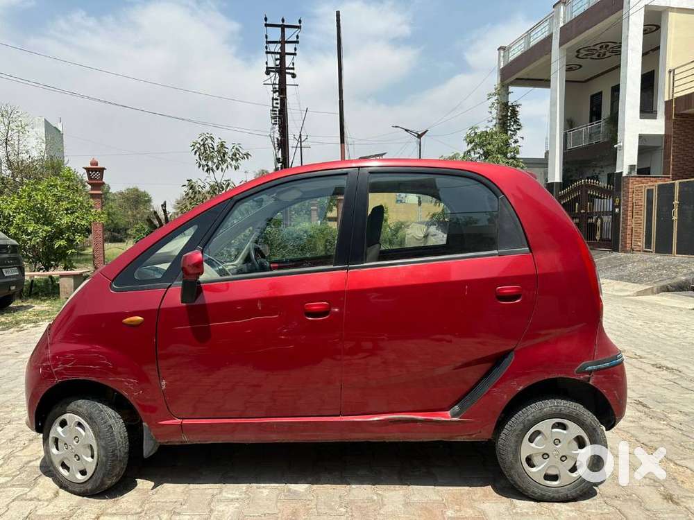 Red Tata Nano Top Petrol Variant Automatic- 12700 Km, Tyres Like New!