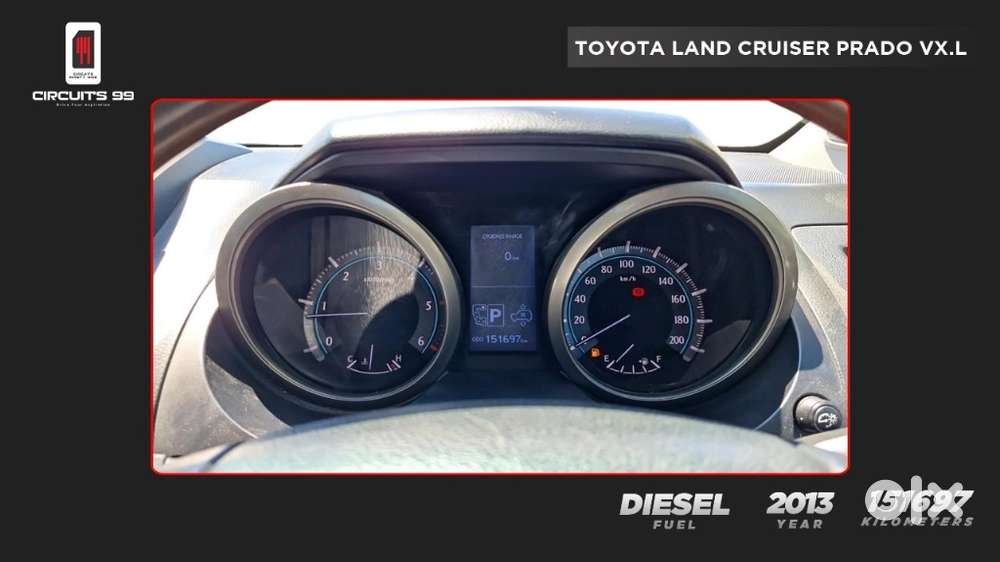 Toyota Land Cruiser Prado Vxl, 2013, Diesel