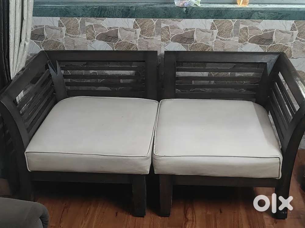 Two seater chair cum sofa