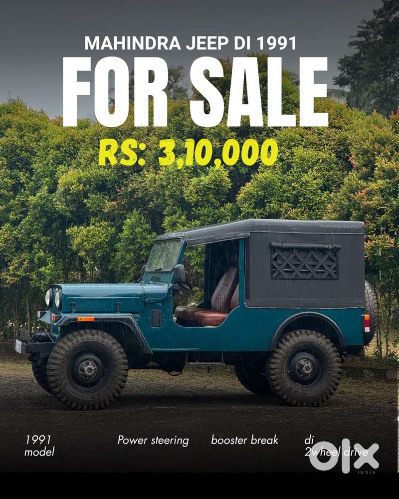 Mahindra Jeep 1991 Diesel Well Maintained