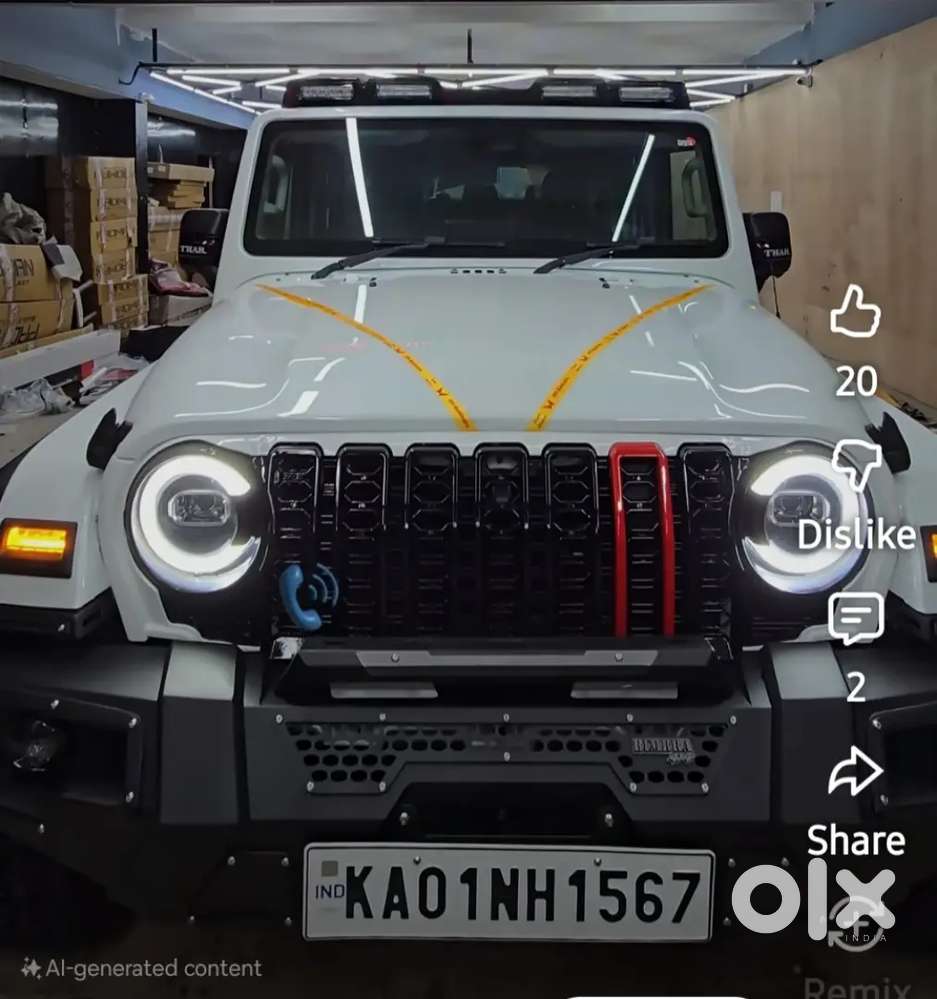 Fully Modified Brand New Thar Roxx Ax7l 4*4  1700 Kms Driven