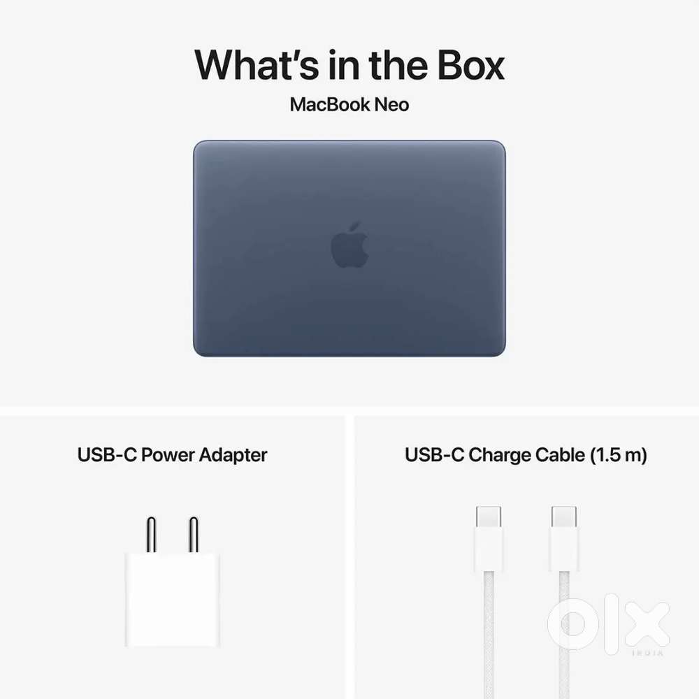 Apple MHFC4HN/A MacBook Neo (Apple A18 Pro Chip/8 GB/512 GB SSD/macOS/