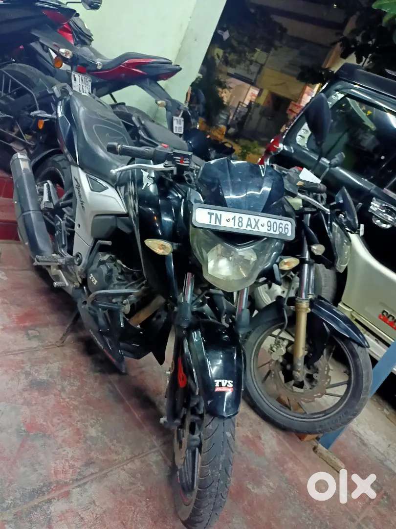 apache rtr motorbike