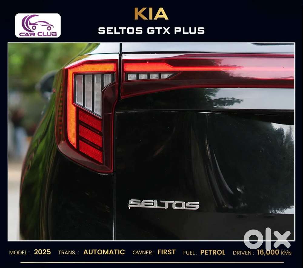 Kia Seltos Gtx Plus 1.5 Turbo Petrol Dct, 2025, Petrol