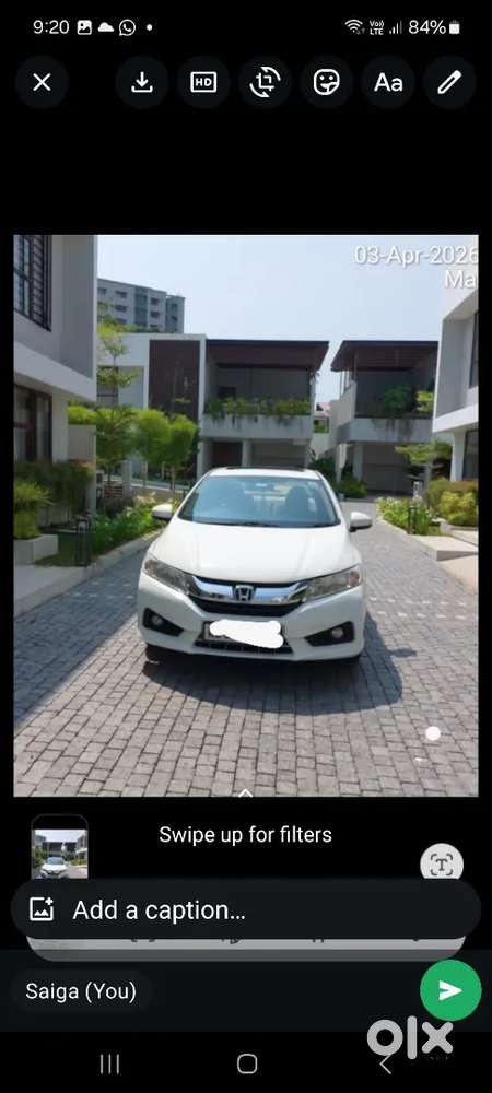 Honda City,2016 ,automatic,good Condition,fancy Number .