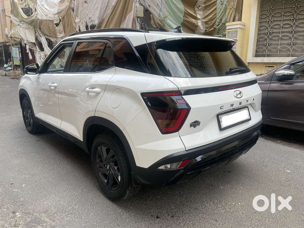 Hyundai Creta 1.5 S Plus Knight Petrol Dual Tone, 2022, Petrol