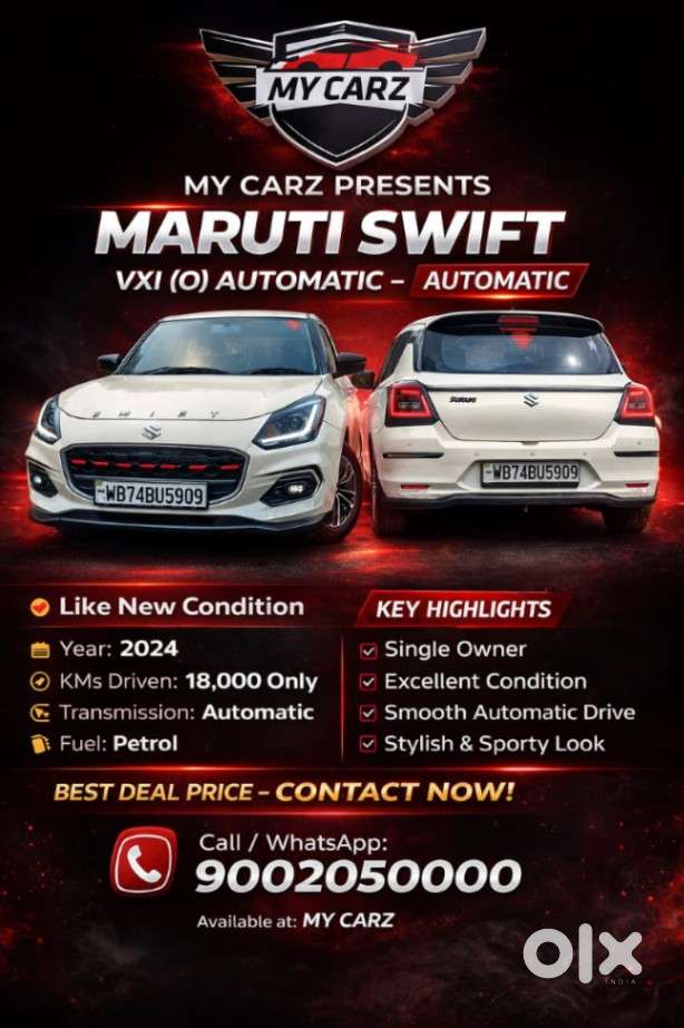 Maruti Suzuki Swift 1.2 Star Edition, 2024, Petrol