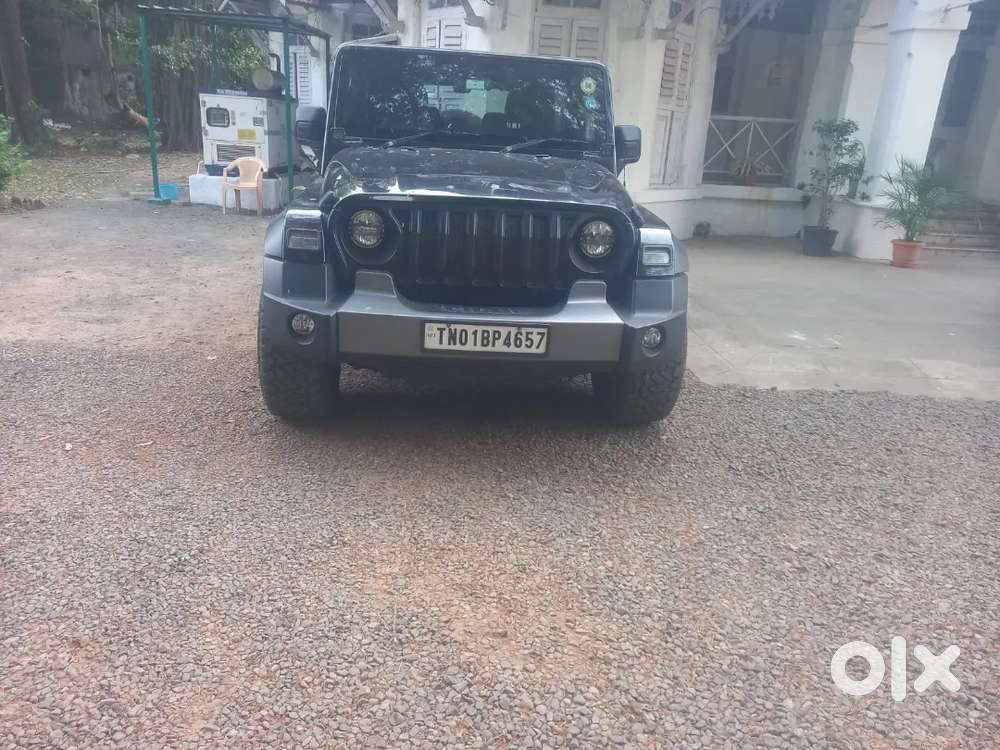 Thar Mahindra At Petrol