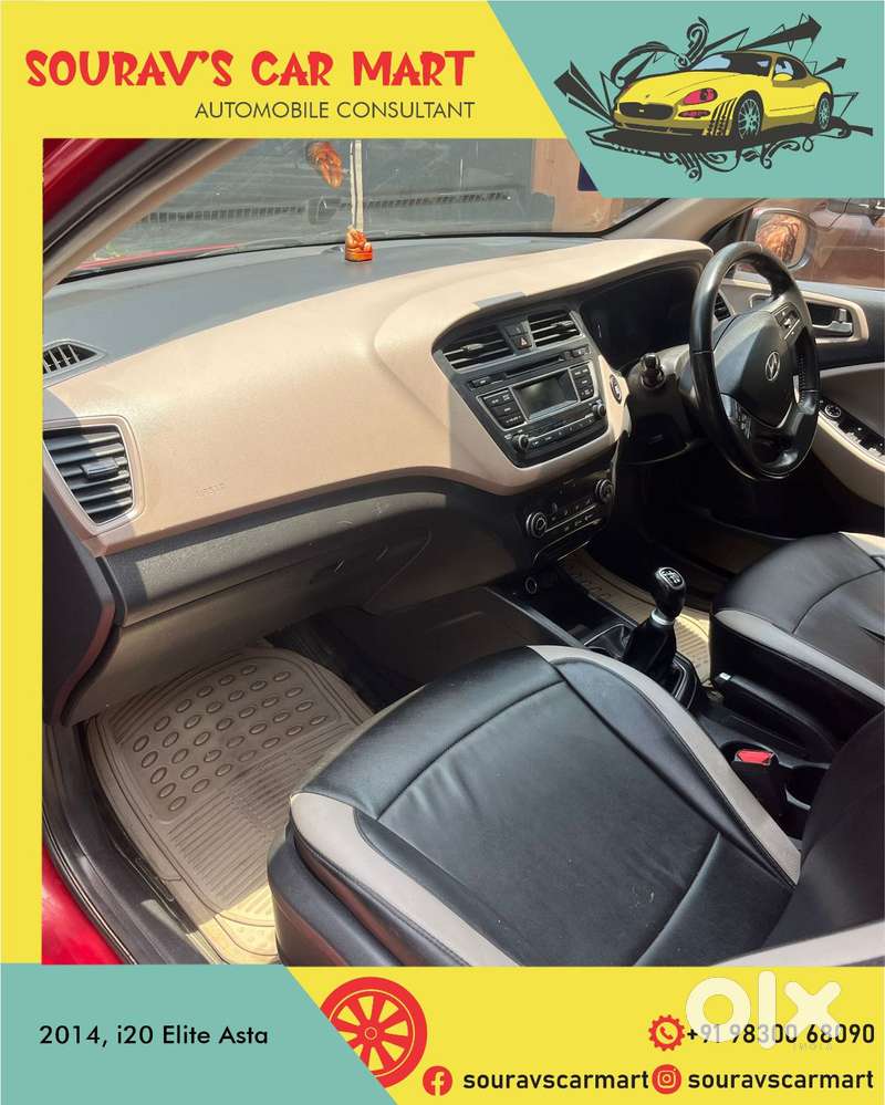 Hyundai I20 Petrol Asta, 2014, Petrol
