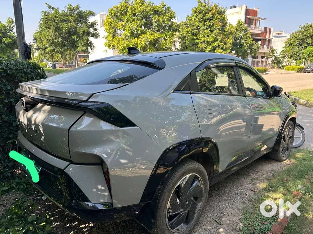 Tata Curvv Ev Grey Colour Top Model