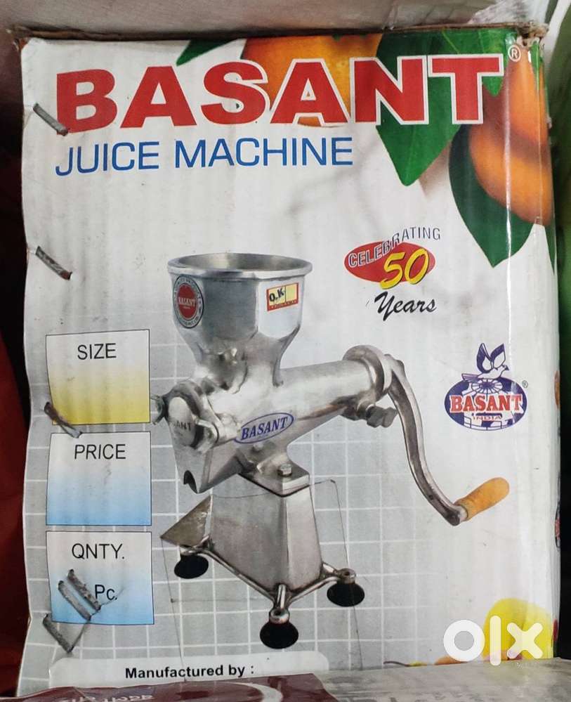 Basant Juice Making Machine (Manual Juicer Machine)