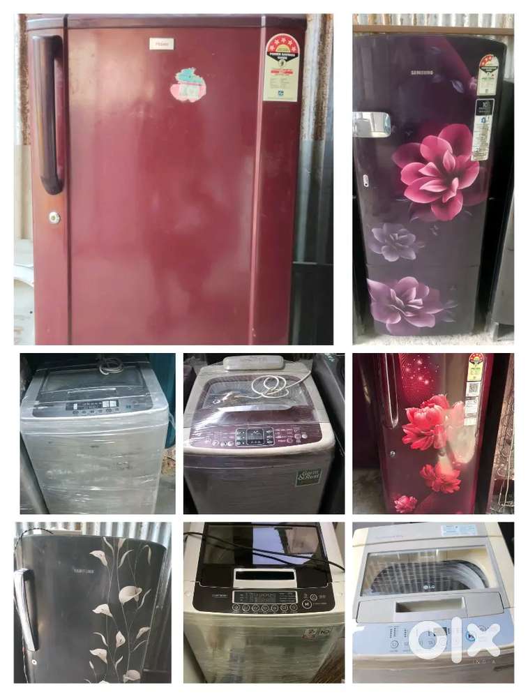 SALE FOR RENT fridge washing machine