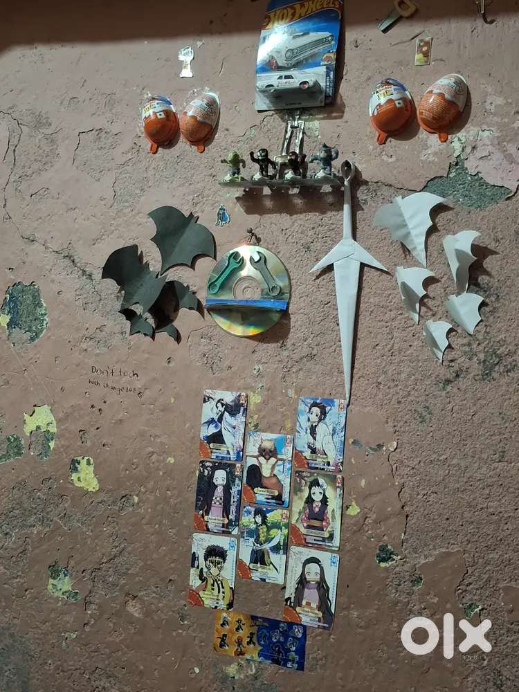 Spider man toy and Hot Wheels