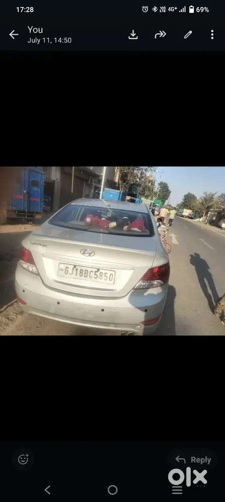 Hyundai Verna 1.4 Vtvt 2014