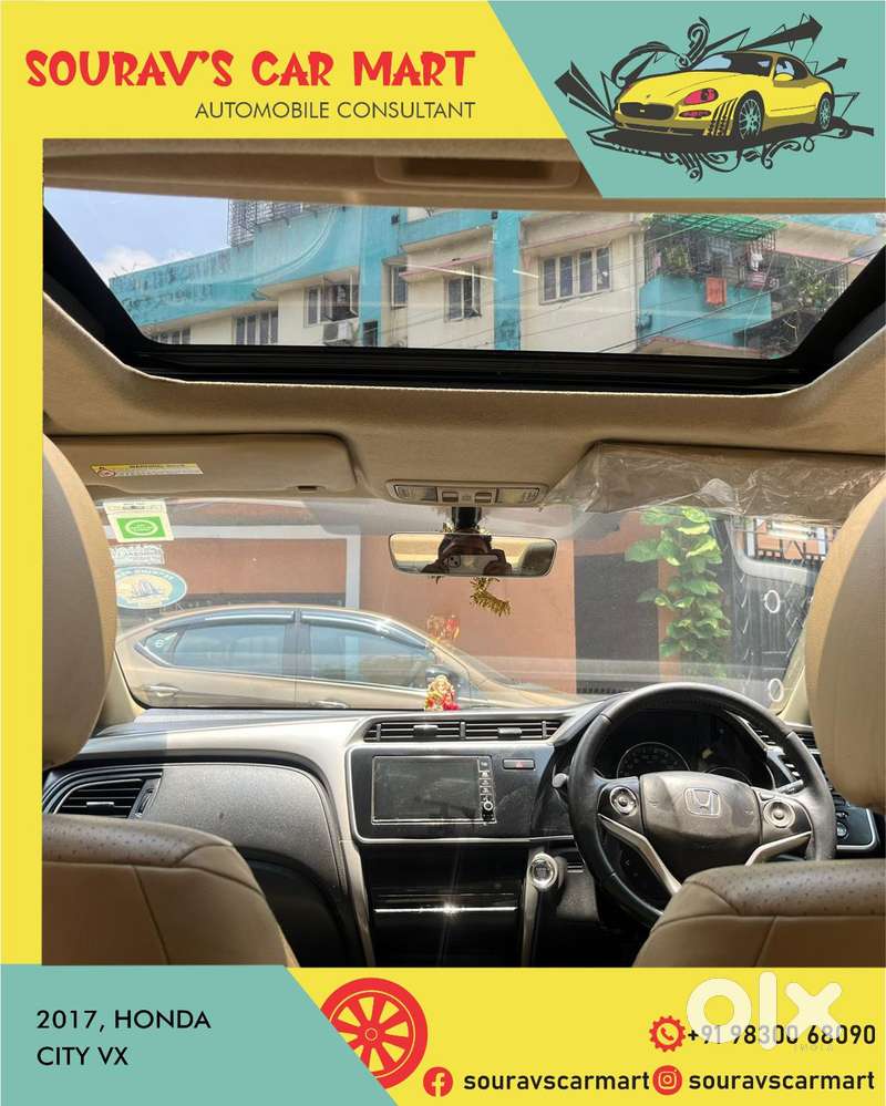 Honda City Vx Petrol Mt, 2017, Petrol