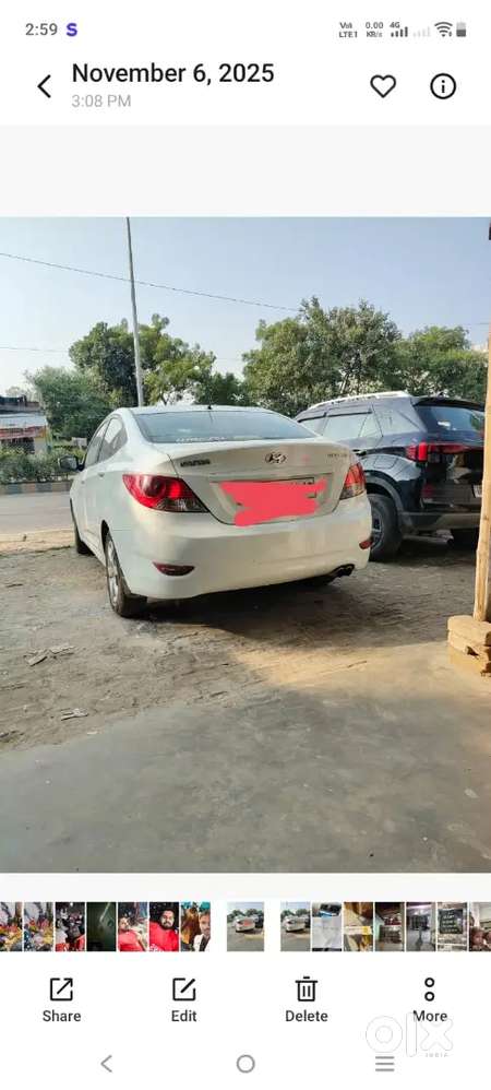 Hyundai Verna Diesel 2013 Car