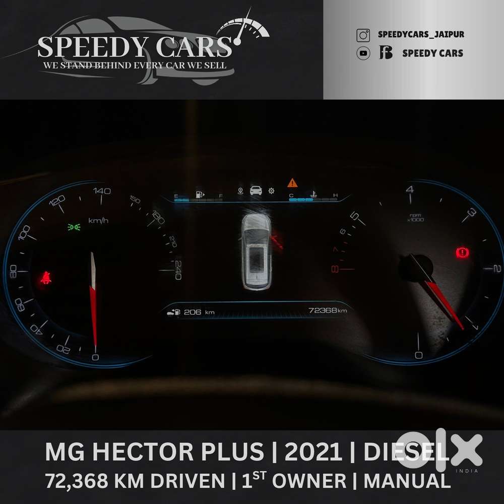 Mg Hector Plus 2.0 Select Diesel Turbo 7 Str, 2021, Diesel