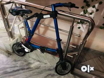 Used folding online bicycle