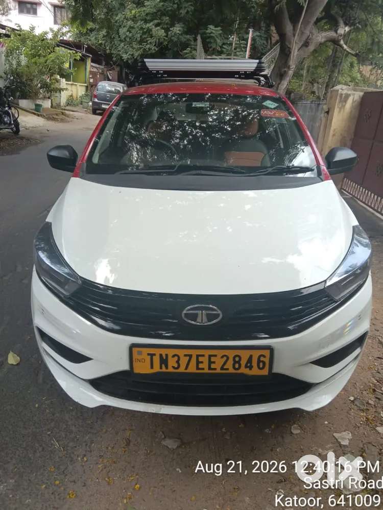 Red Taxi Tata Xpress New Vehicle