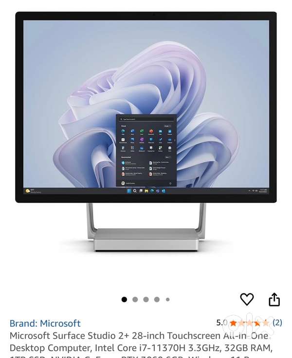 Microsoft Surface Studio ALL in One Desktop (Imprted from USA)