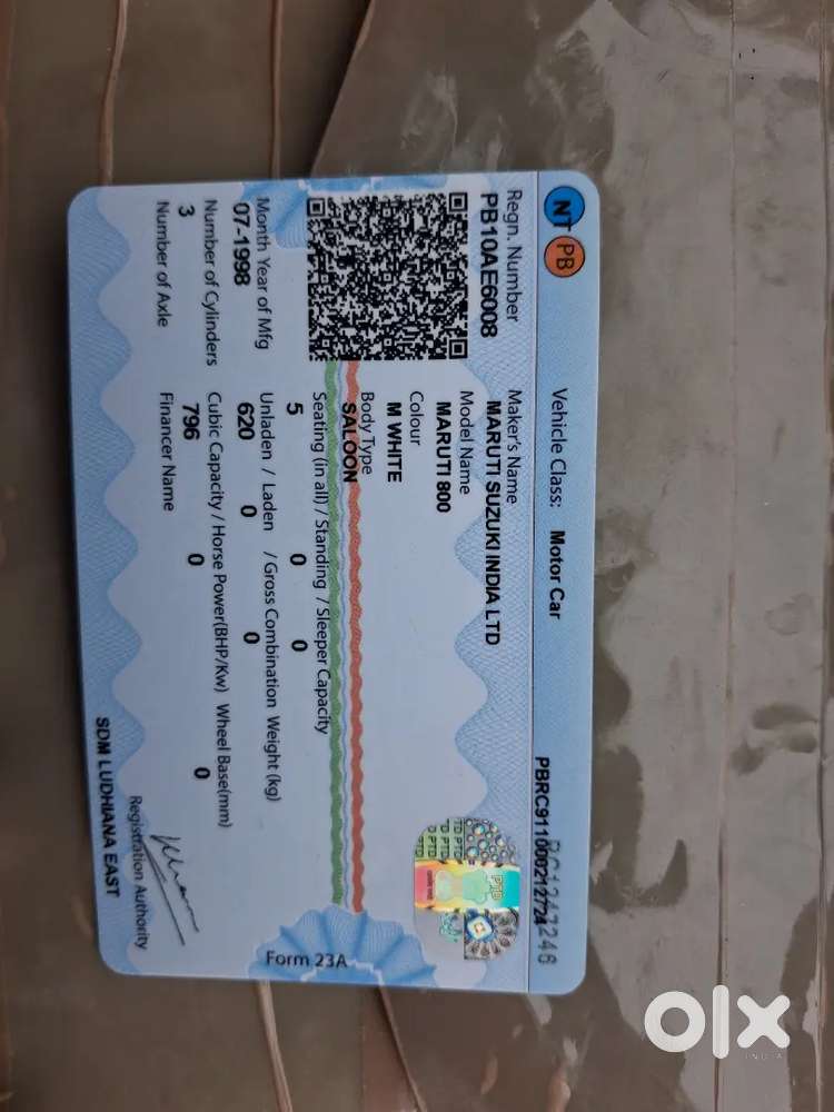 Maruti Suzuki 800 1998 Petrol 67800 Km Driven