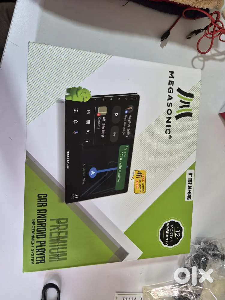 Brand New Megasonic 9-Inch Android Player 4GB/64GB + Frame + Full warr
