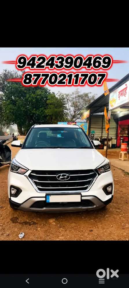 Push Button Start 2018 Creta Top Condition