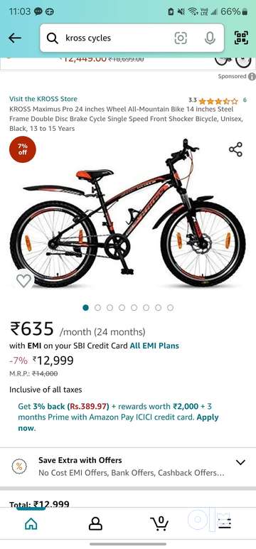 Kross cycle 2024 24 inch