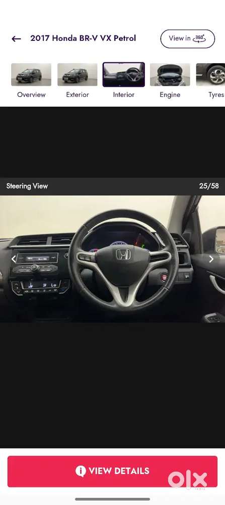 Honda Br-v 1.5 Petrol 2017